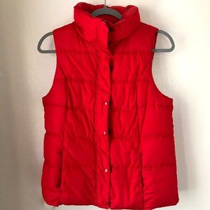 Old Navy Red Puffer Vest - Size S